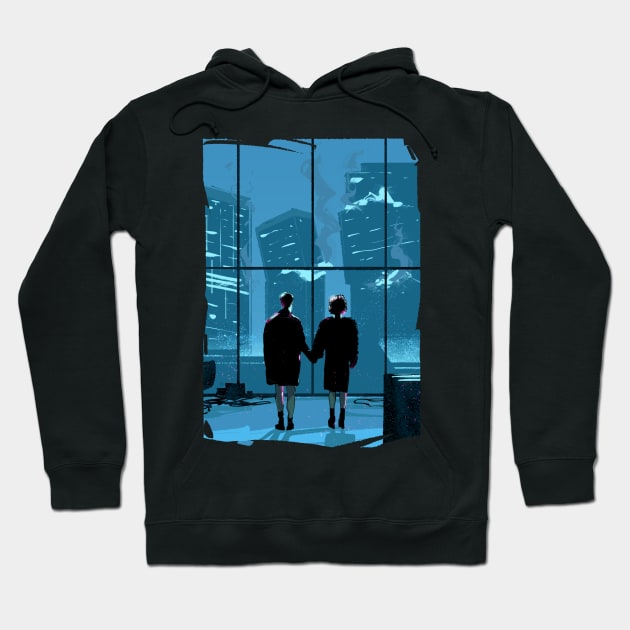 Fight Club Last Scene Hoodie by nabakumov